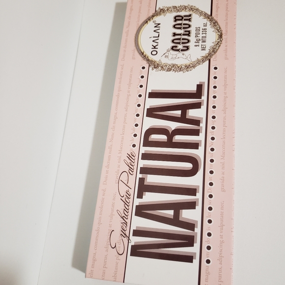 Eyeshadow palette okalan natural - Picture 2 of 2